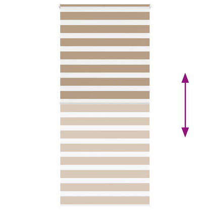 Tenda a Rullo Zebra Larghezza Tessuto 105,9 cm Poliestere