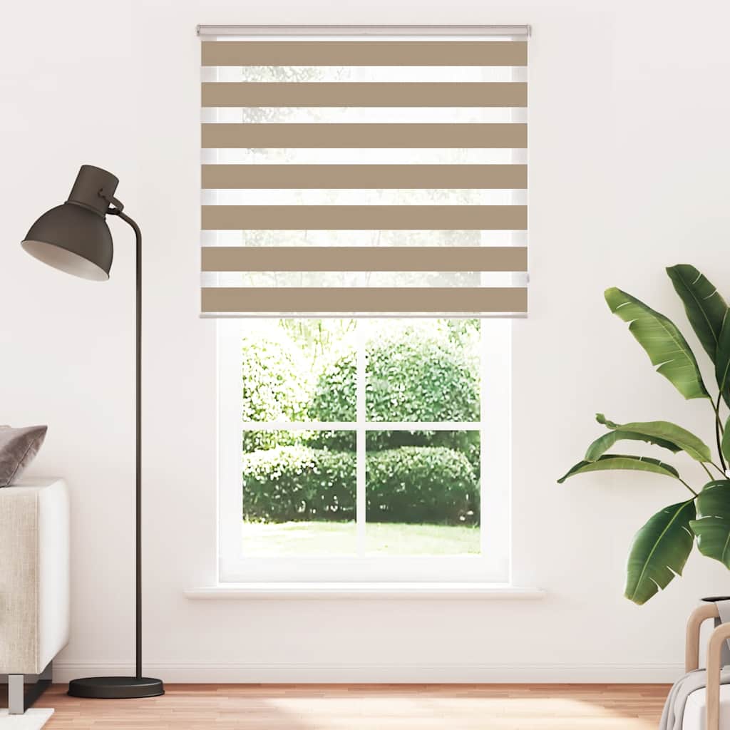 Tenda a Rullo Zebra Larghezza Tessuto 115,9 cm Poliestere