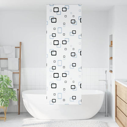 Tenda a Rullo Doccia 60x240 cm Larghezza Tessuto 56 cm