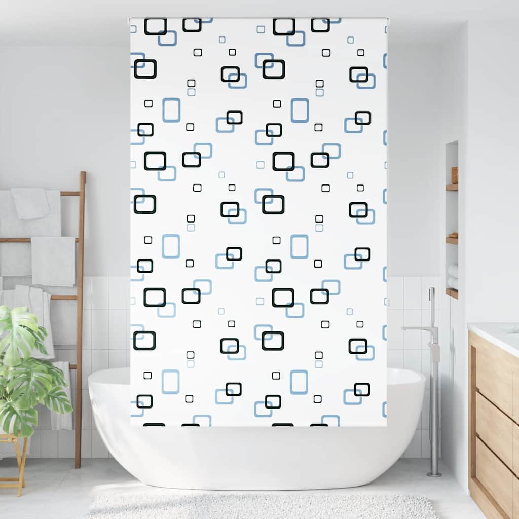 Tenda a Rullo Doccia 130x240 cm Larghezza Tessuto 126 cm