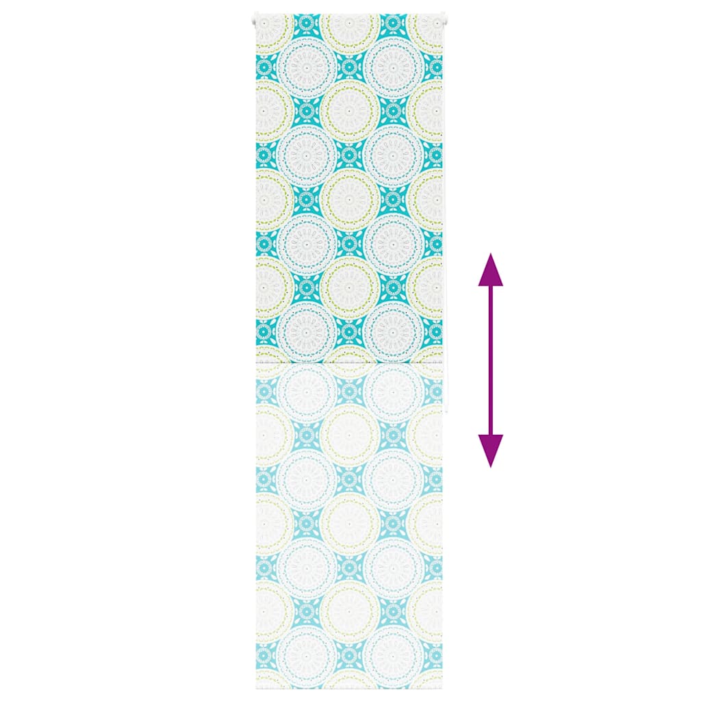 Tenda a Rullo Doccia 60x240 cm Larghezza Tessuto 56 cm | homemem39