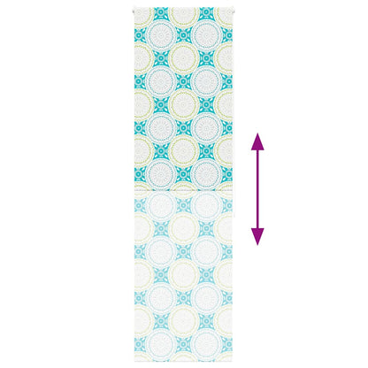 Tenda a Rullo Doccia 70x240 cm Larghezza Tessuto 66 cm