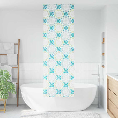 Tenda a Rullo Doccia 80x240 cm Larghezza Tessuto 76 cm