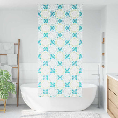 Tenda a Rullo Doccia 90x240 cm Larghezza Tessuto 86 cm