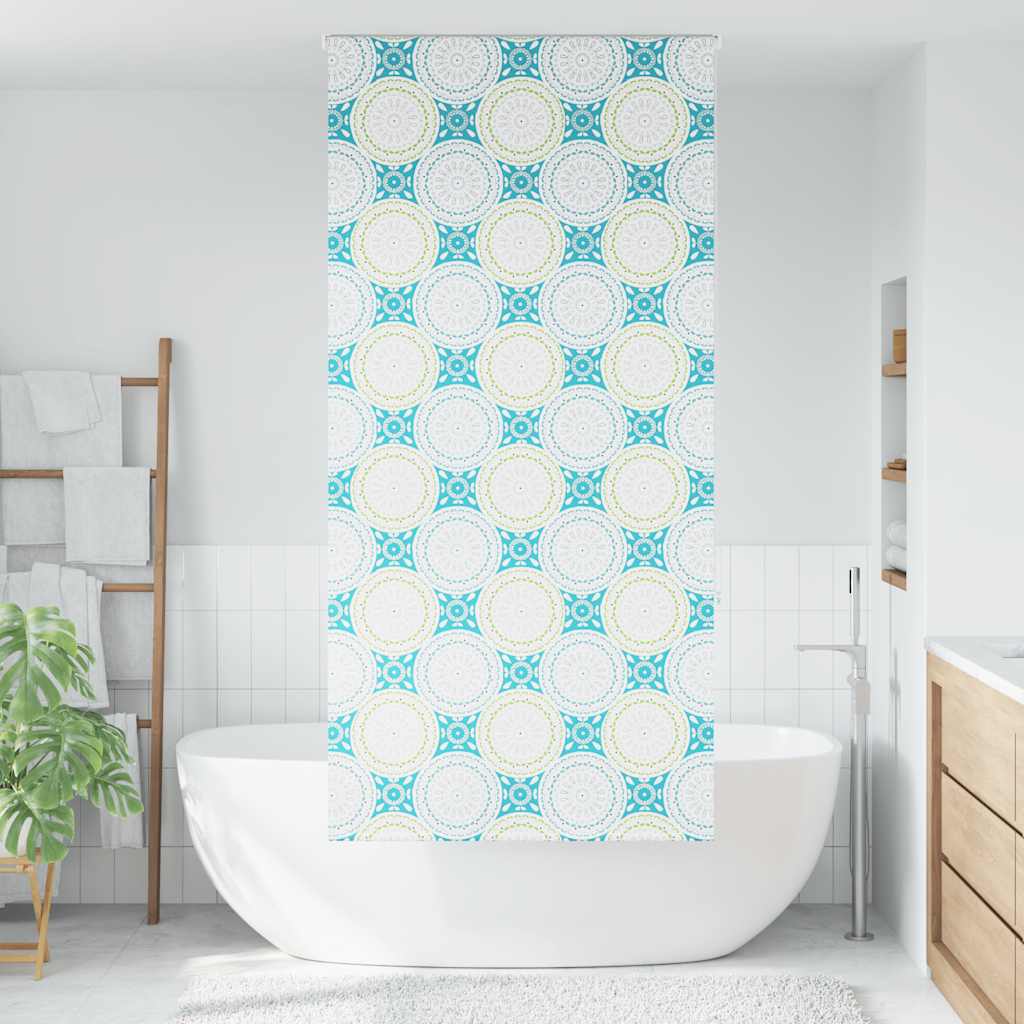 Tenda a Rullo Doccia 100x240 cm Larghezza Tessuto 96 cm | homemem39