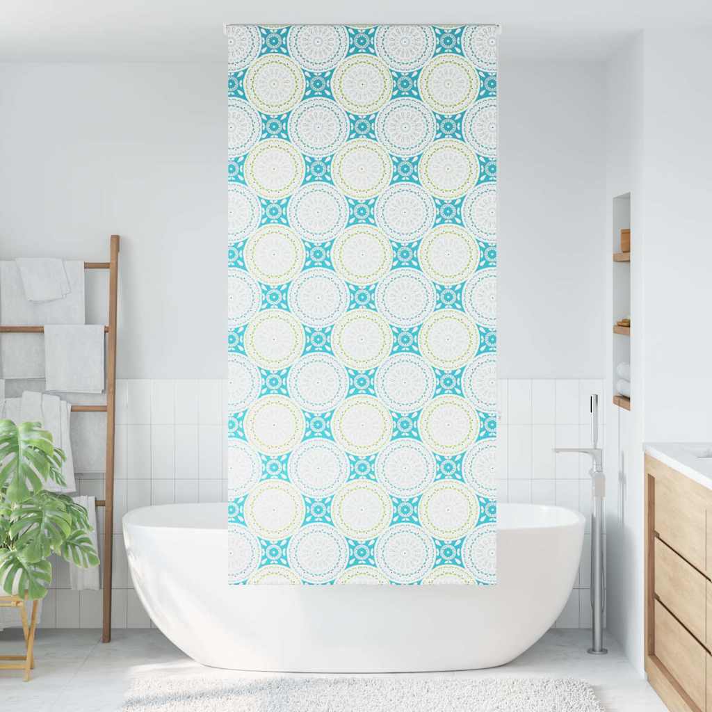 Tenda a Rullo Doccia 110x240 cm Larghezza Tessuto 106 cm | homemem39