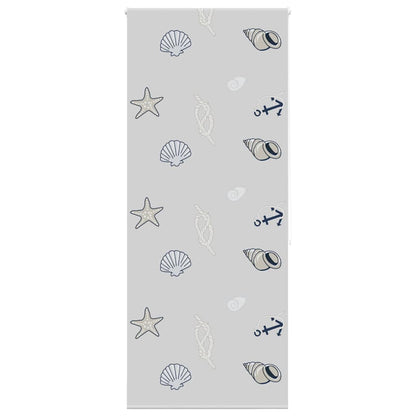 Tenda a Rullo Doccia 90x240 cm Larghezza Tessuto 86 cm