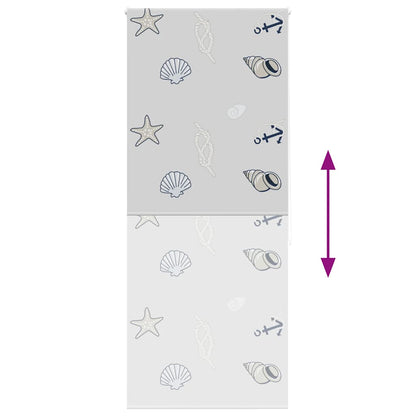 Tenda a Rullo Doccia 90x240 cm Larghezza Tessuto 86 cm | homemem39