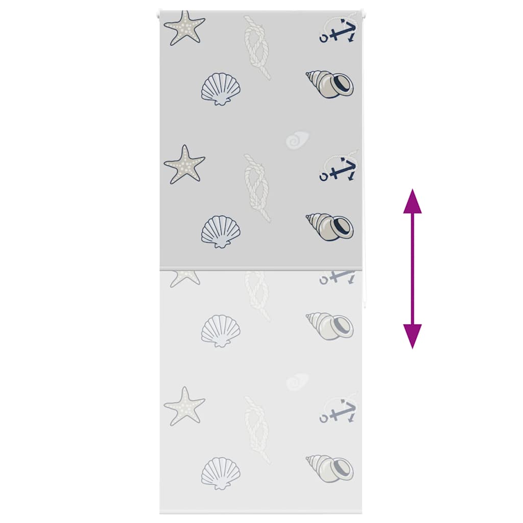 Tenda a Rullo Doccia 110x240 cm Larghezza Tessuto 106 cm | homemem39