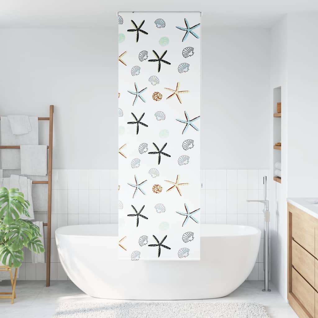 Tenda a Rullo Doccia 60x240 cm Larghezza Tessuto 56 cm | homemem39
