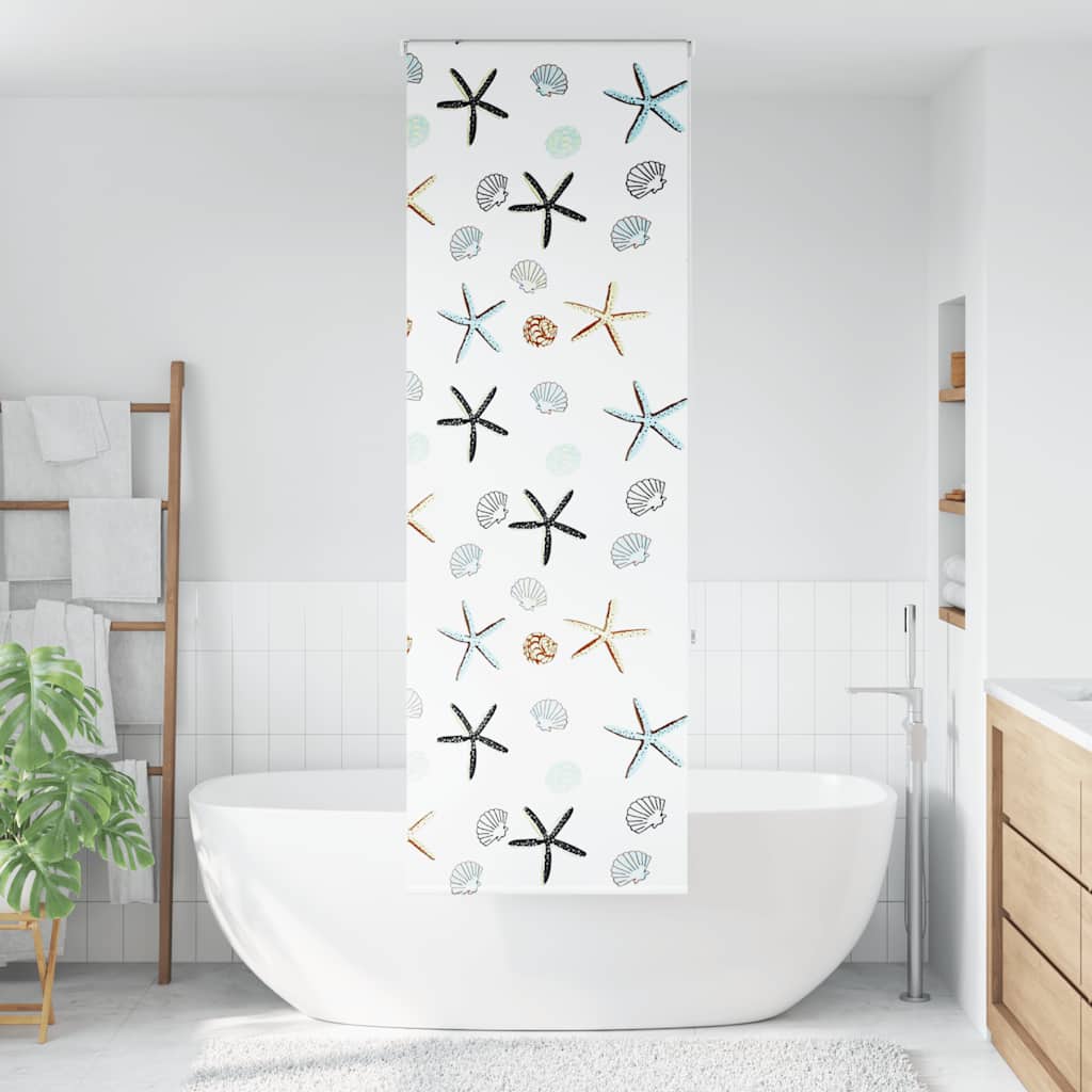 Tenda a Rullo Doccia 70x240 cm Larghezza Tessuto 66 cm | homemem39