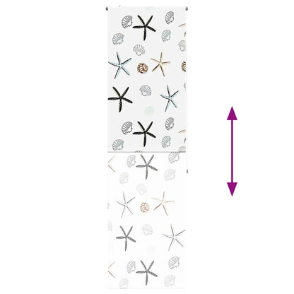 Tenda a Rullo Doccia 70x240 cm Larghezza Tessuto 66 cm | homemem39