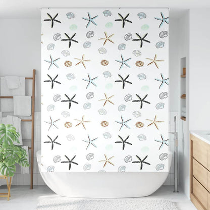Tenda a Rullo Doccia 160x240 cm Larghezza Tessuto 156 cm