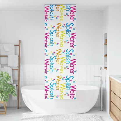 Tenda a Rullo Doccia 60x240 cm Larghezza Tessuto 56 cm