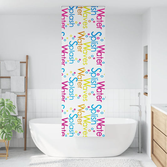 Tenda a Rullo Doccia 70x240 cm Larghezza Tessuto 66 cm | homemem39