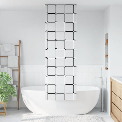 Tenda a Rullo Doccia 70x240 cm Larghezza Tessuto 66 cm | homemem39