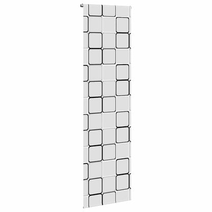 Tenda a Rullo Doccia 80x240 cm Larghezza Tessuto 76 cm