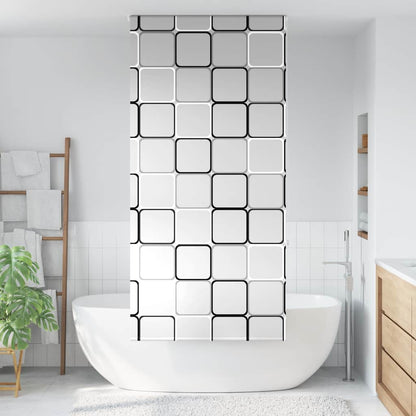 Tenda a Rullo Doccia 100x240 cm Larghezza Tessuto 96 cm | homemem39