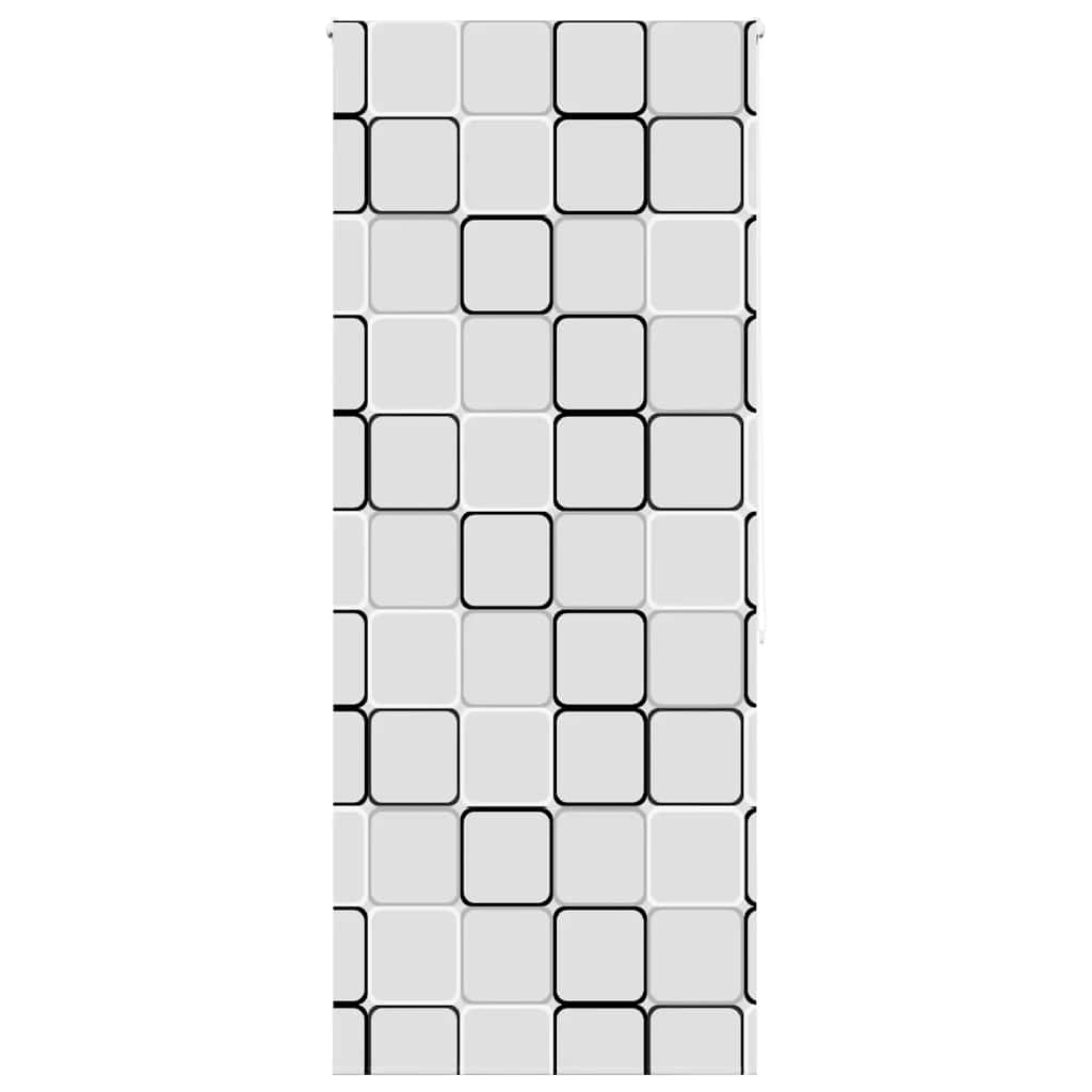 Tenda a Rullo Doccia 110x240 cm Larghezza Tessuto 106 cm | homemem39