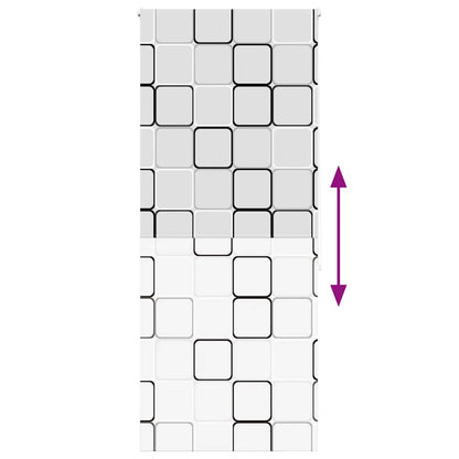 Tenda a Rullo Doccia 110x240 cm Larghezza Tessuto 106 cm | homemem39