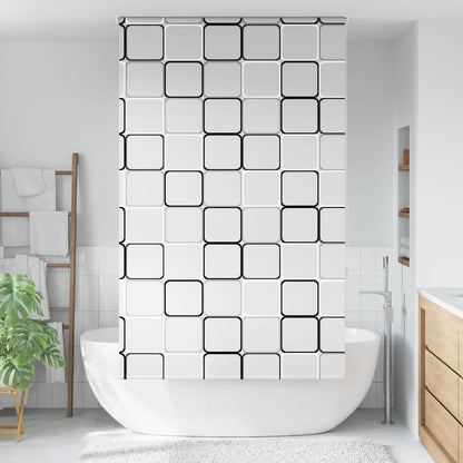 Tenda a Rullo Doccia 140x240 cm Larghezza Tessuto 136 cm | homemem39
