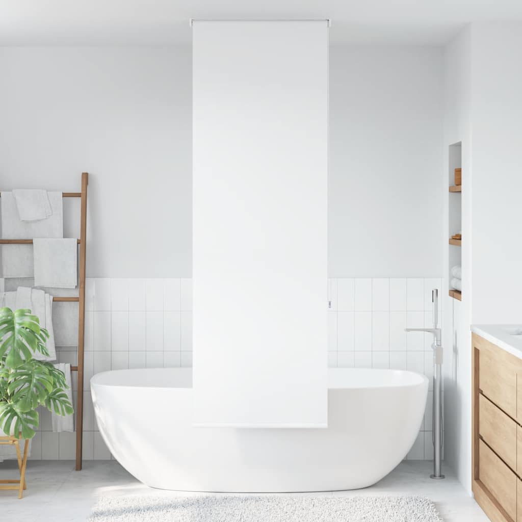 Tenda a Rullo Doccia 80x240 cm Larghezza Tessuto 76 cm | homemem39
