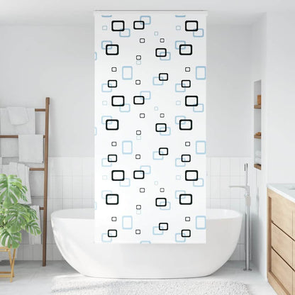Tenda a Rullo Doccia con Cassonetto 110x240cm Larghezza Tessuto