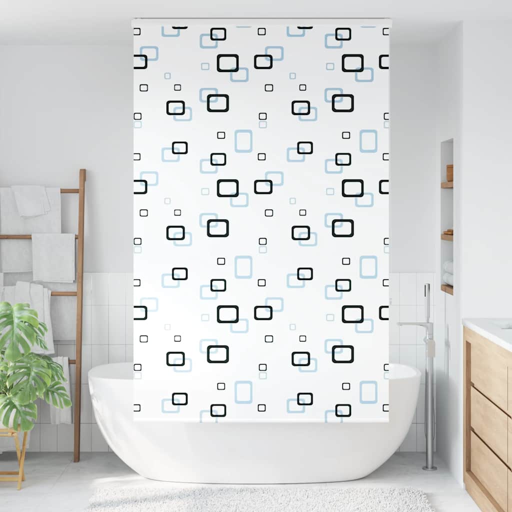 Tenda a Rullo Doccia con Cassonetto 120x240cm Larghezza Tessuto | homemem39