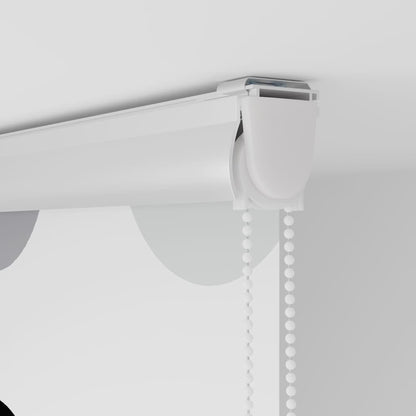 Tenda a Rullo per Doccia Cassonetto 60x240 cm Larghezza Tessuto