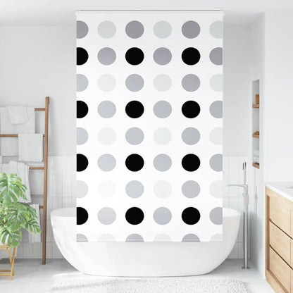 Tenda a Rullo Doccia con Cassonetto 120x240cm Larghezza Tessuto | homemem39