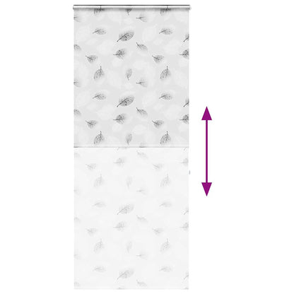 Tenda a Rullo Doccia Cassonetto 100x240 cm Larghezza Tessuto
