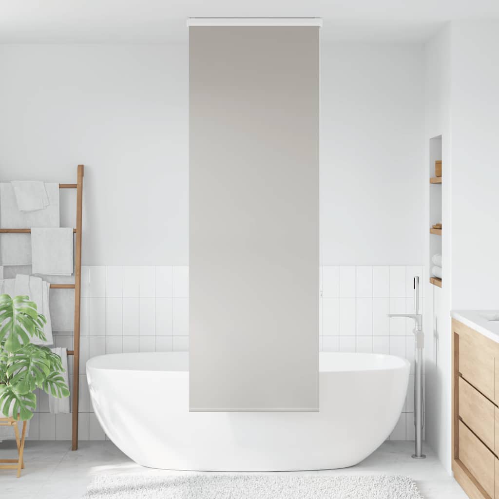 Tenda a Rullo per Doccia Cassonetto 60x240 cm Larghezza Tessuto | homemem39
