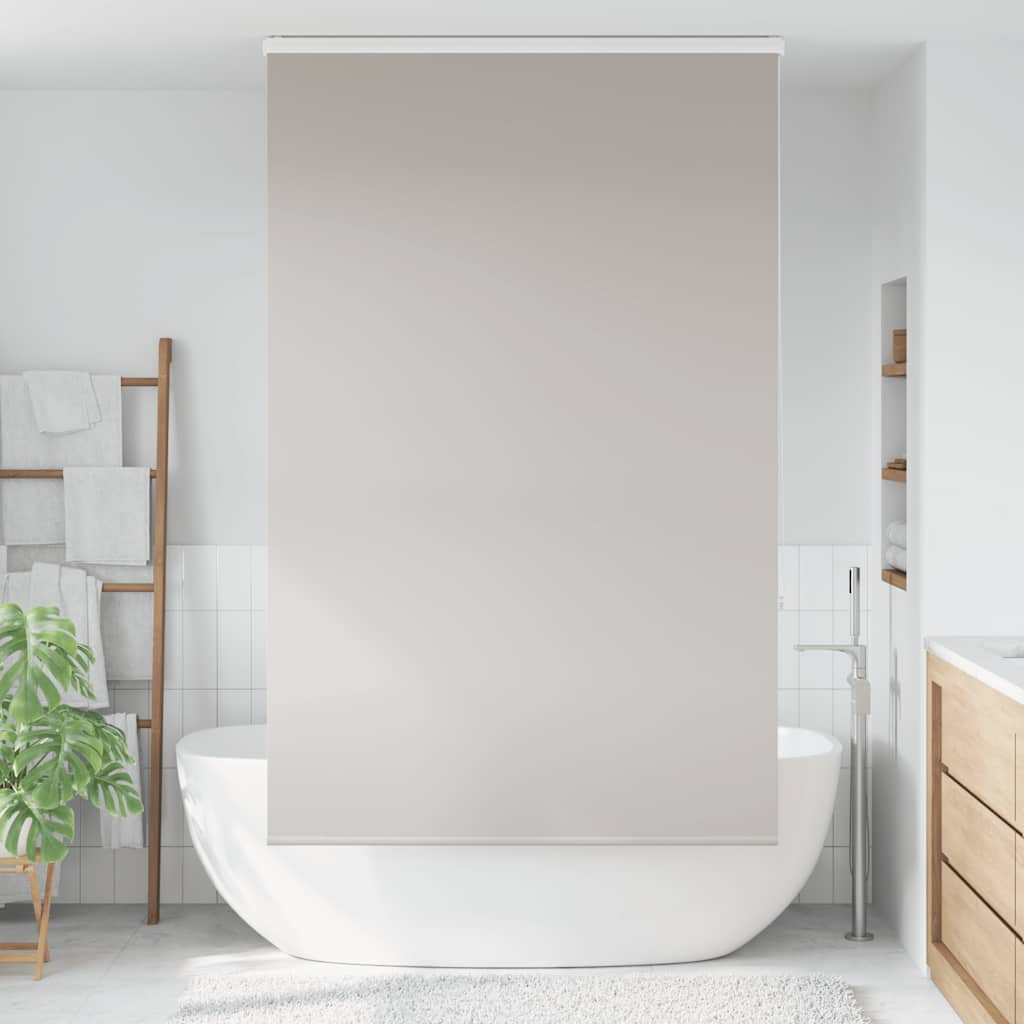 Tenda a Rullo per Doccia Cassonetto 140x240cm Larghezza Tessuto | homemem39