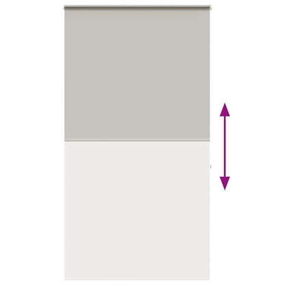Tenda a Rullo per Doccia Cassonetto 140x240cm Larghezza Tessuto | homemem39