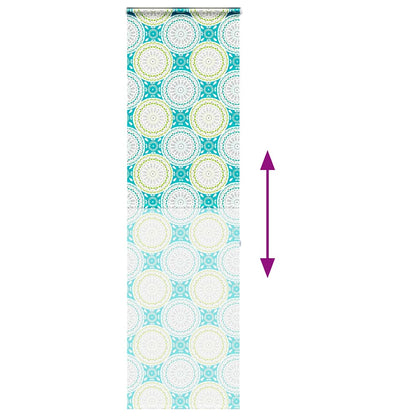 Tenda a Rullo per Doccia Cassonetto 80x240 cm Larghezza Tessuto | homemem39