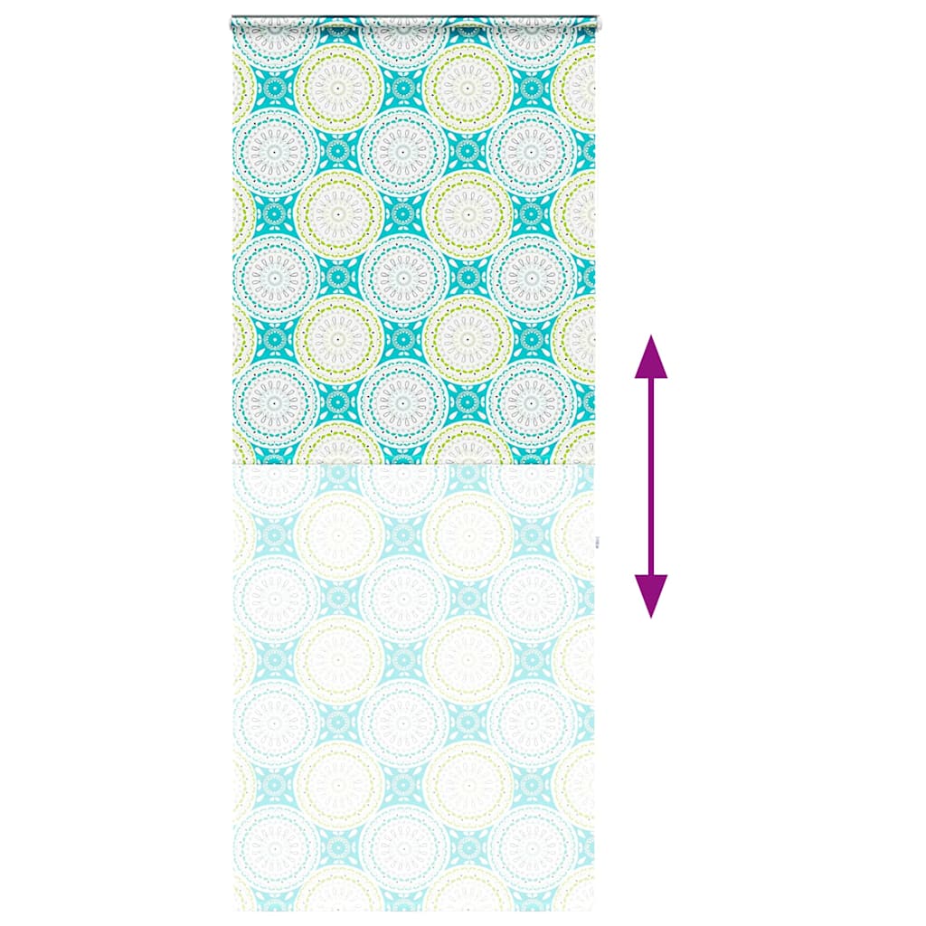 Tenda a Rullo Doccia Cassonetto 110x240 cm Larghezza Tessuto | homemem39