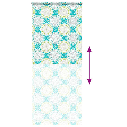 Tenda a Rullo Doccia Cassonetto 110x240 cm Larghezza Tessuto | homemem39