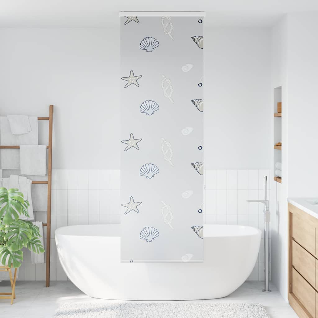 Tenda a Rullo Doccia con Cassonetto 70x240 cm Larghezza Tessuto | homemem39