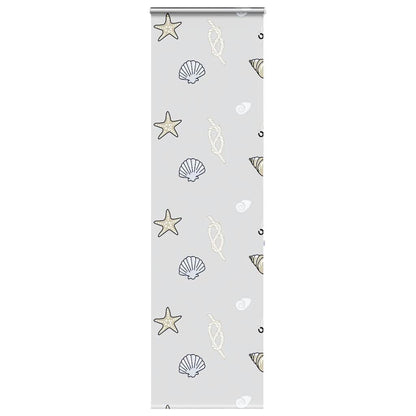 Tenda a Rullo per Doccia Cassonetto 80x240 cm Larghezza Tessuto