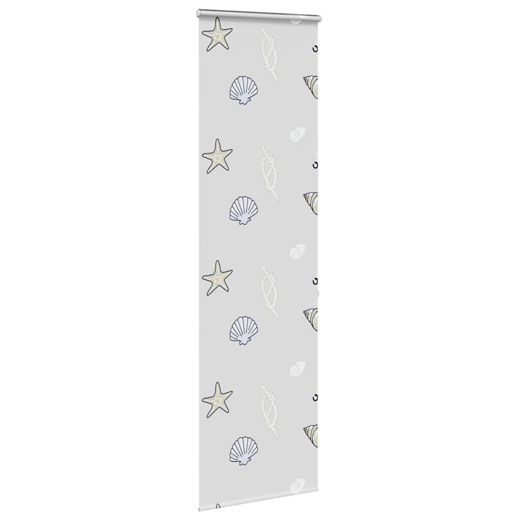 Tenda a Rullo per Doccia Cassonetto 80x240 cm Larghezza Tessuto