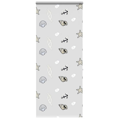 Tenda a Rullo Doccia Cassonetto 90x240 cm Larghezza Tessuto