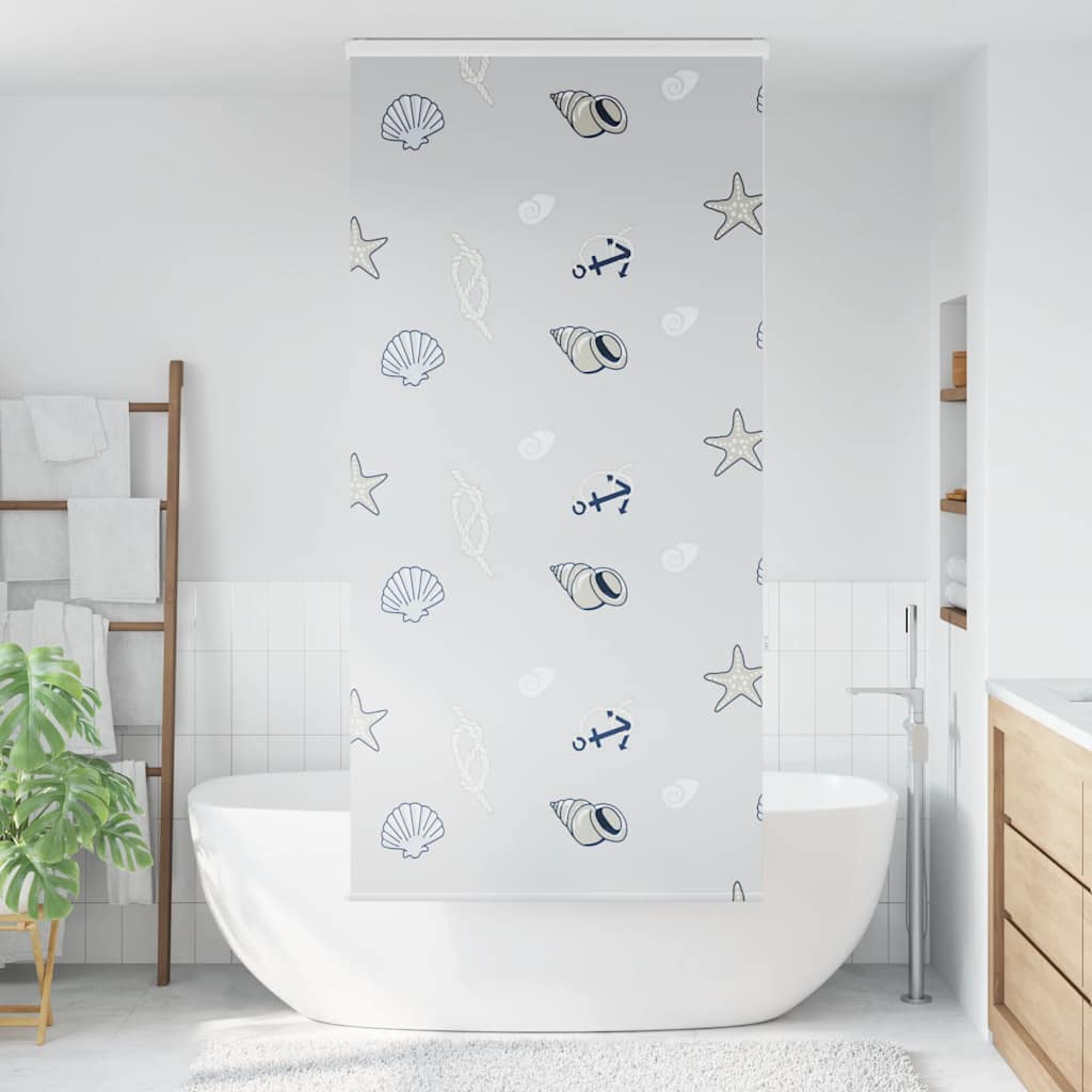 Tenda a Rullo Doccia con Cassonetto 100x240cm Larghezza Tessuto | homemem39