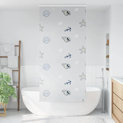 Tenda a Rullo Doccia con Cassonetto 100x240cm Larghezza Tessuto | homemem39