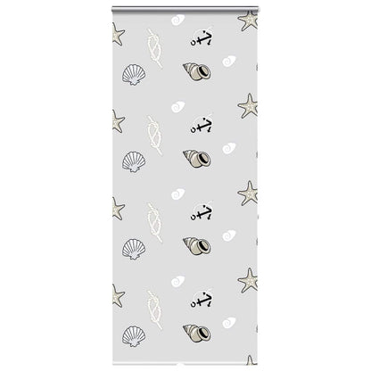 Tenda a Rullo Doccia Cassonetto 110x240 cm Larghezza Tessuto