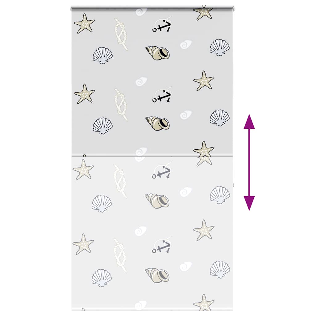 Tenda a Rullo Doccia con Cassonetto 120x240cm Larghezza Tessuto | homemem39