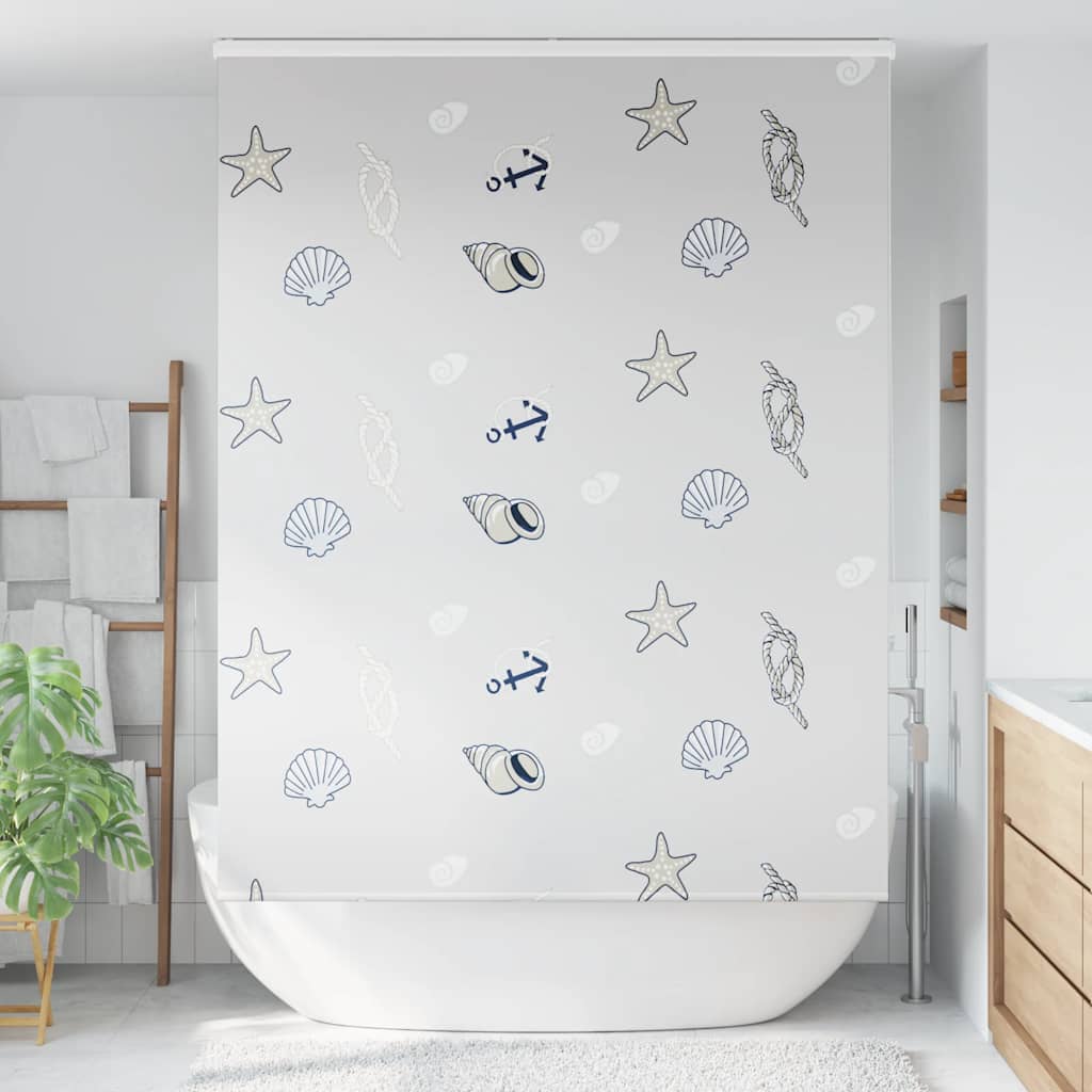 Tenda a Rullo Doccia Cassonetto 150x240 cm Larghezza Tessuto | homemem39