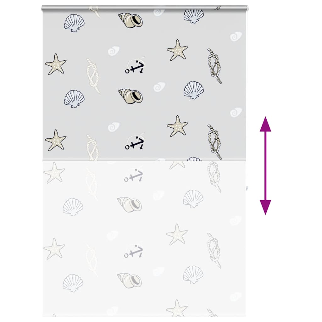 Tenda a Rullo Doccia Cassonetto 150x240 cm Larghezza Tessuto | homemem39
