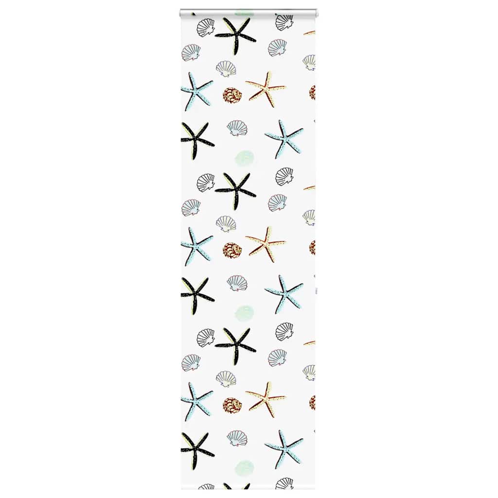 Tenda a Rullo per Doccia Cassonetto 60x240 cm Larghezza Tessuto