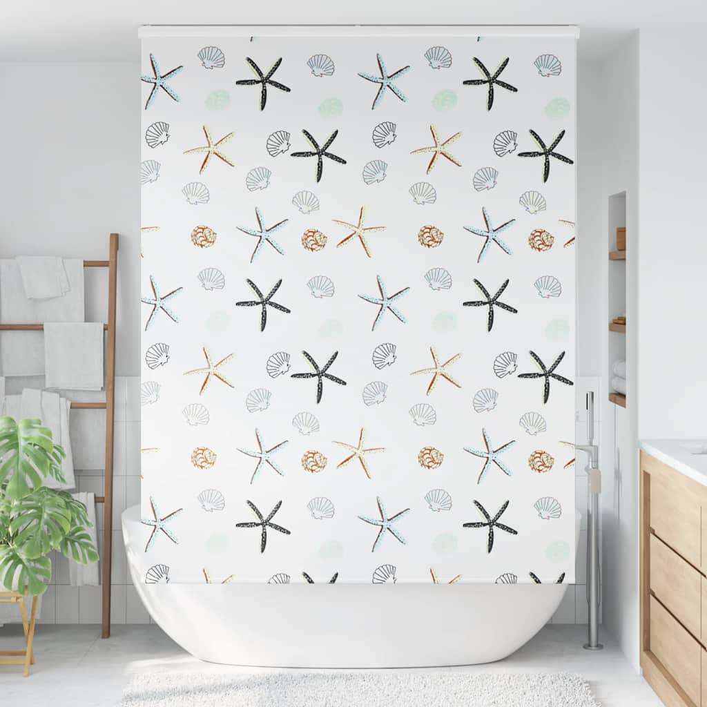 Tenda a Rullo Doccia Cassonetto 150x240 cm Larghezza Tessuto | homemem39