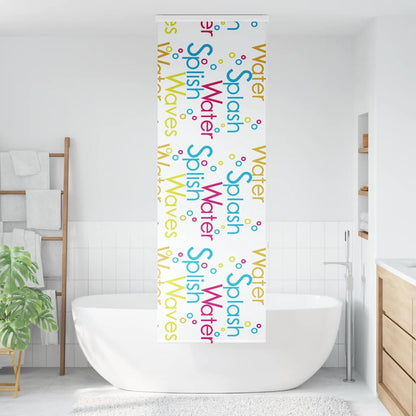 Tenda a Rullo Doccia con Cassonetto 70x240 cm Larghezza Tessuto